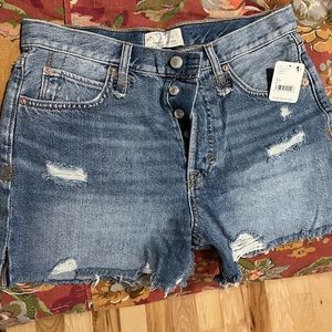 Free people Jean shorts 27